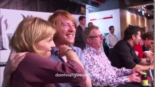 Domhnall Gleeson e Clemence Poesy  FNAC Paris 2011 [upl. by Ahseined]