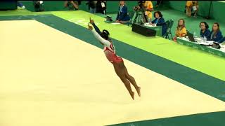 Simone Biles USA Floor Team Finals 2016 Rio Olympic Games [upl. by Ladd]