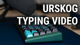 Typing on the Mekanisk Urskog [upl. by Ahseekan]