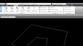 AutoCAD Civil 3D COGO Editor [upl. by Yenduhc]