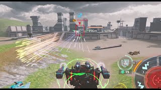 War Robots  Quarker Atomizer Ares is my MOST FUN Setup Shredding enemies [upl. by Vasti]