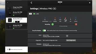 Adjusting setting on the RODE Wireless Pro [upl. by Sert623]