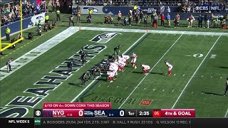 101yard TD Jenkins scoopandscore is NFLs longest play of 2024 [upl. by Atneciv]