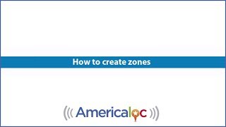 How to create zones  Americaloc [upl. by Aneeh648]