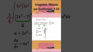 Integrales Método de sustitución Integral Substitution MethodN° 04 [upl. by Ydaf]