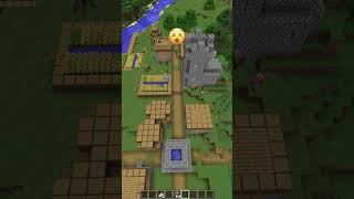 No Way Everyone was Scared in Minecraft Village shorts meme memes [upl. by Ellene699]