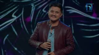 Ashwin Rai quotChautarimaquot The Voice of Nepal Season 5 2023 [upl. by Einaeg796]