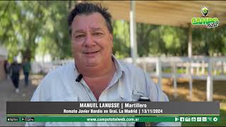 Entrevista a Manuel Lanusse [upl. by Ngo]