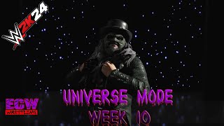 Yowie Wowie  WWE 2K24  ECW Universe Mode [upl. by Shipman184]