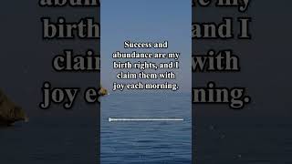 Affirmations For Success Wealth amp Happiness  Positive Morning Affirmations To Start The Day [upl. by Lerraj]