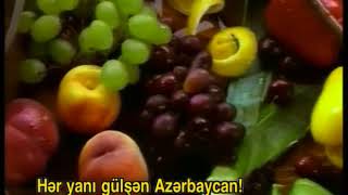 Şən Azərbaycan Qoy mən yenə söhbət açım öz diyarımdan  Karaoke  Azərbaycan Bəstəkar mahnısı [upl. by Caterina]