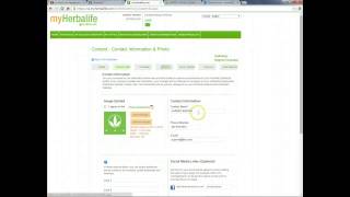 How To Set Up My Herbalife Website [upl. by Ojyma]