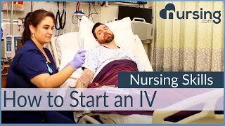 How to Start an IV Like a Pro Nursing Skills [upl. by Donni]