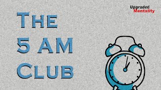 THE 5AM CLUB by Robin Sharma – Animated Book Summary [upl. by Manbahs]