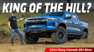 Can it Conquer our Mountain 2024 Chevrolet Colorado ZR2 Bison Tested [upl. by Wagner861]