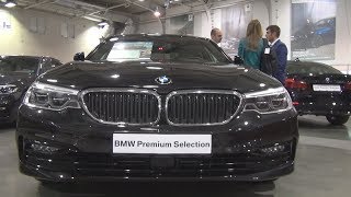 BMW 540d xDrive Sport Line 2017 Exterior Walkaround [upl. by Thurmond]