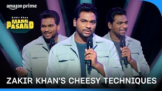 Zakir Khan and his techniques 😂  Zakir Khan Mannpasand  Prime Video India [upl. by Le200]