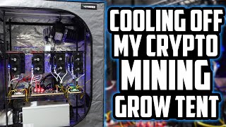 Lowering The Temperature In My Ravencoin Mining Grow Tent [upl. by Ozzy]