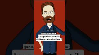 Gaucher vs droitier animation sketch humour animationvideo antoinebordes crédit audio [upl. by Inwat]