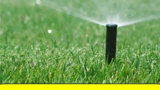 How To Install a Sprinkler System HowToLoucom [upl. by Seuqramed]