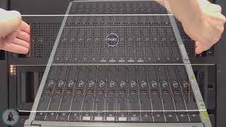 Dell EqualLogic PS6610 Singe Failed Drive Replacement Video [upl. by Tisha672]