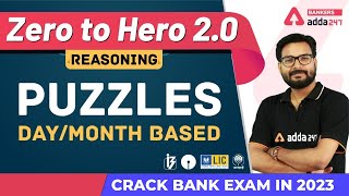 Puzzle DayMonth Based  Reasoning  Banking Foundation Adda247 Class26 [upl. by Flanagan]