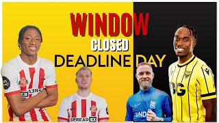 Sunderland Transfer Dead Line Day Window [upl. by Coulombe]