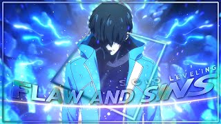 Solo leveling edit  Flaw and sins  capcut edit  「AMVEDIT」 [upl. by Yolanda406]