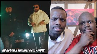 BLACKBROS REAGIEREN AUF KC Rebell x Summer Cem  WOW official Video prod by JuhDee [upl. by Mayor733]