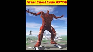 Titans Cheat Code in Indian Bike Driving 3D indianbikedriving3d shortvideo short cheatcodes [upl. by Conias]