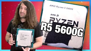 AMD Ryzen 5 5600G APU Review amp Benchmarks 260 CPU  GPU vs 5600X amp More [upl. by Etnoel122]