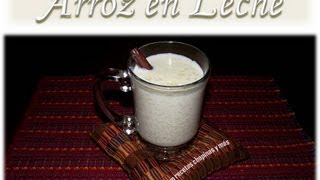 Receta Arroz en Leche Guatemala [upl. by Eirac431]