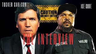 Tucker Carlson and Ice Cube Interview Warning [upl. by Negyam]