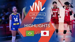 🇧🇷 BRA vs 🇯🇵 JPN  Highlights Quarter Finals  Womens VNL 2022 [upl. by Vesta]