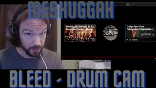 Meshuggah  Clockworks Double Feature REACTION Studio  THOMAS HAAKE DRUM CAM [upl. by Ettelliw466]