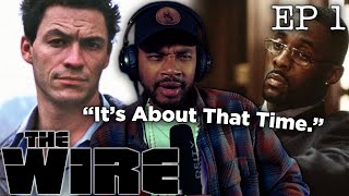 FILMMAKER REACTS to THE WIRE Season 1 Episode 1 The Target [upl. by Riorsson659]