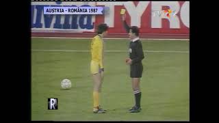 1987 Austria v Romania  Highlights UEFA Euro 1988 qualifying [upl. by Sadella]