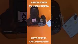 CANON 2000D CAMERAS AVAILABLE AT MUTHUKUMARAN CAMERAS canon2000d muthukumarancameras [upl. by Fiore]