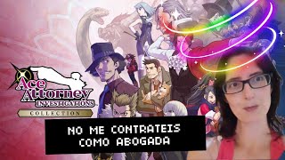 No me contratéis de abogada no doy una  Ace Attorney Investigations 01 El despacho del fiscal [upl. by Malvia271]