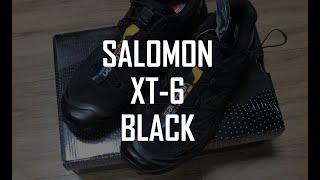 SALOMON XT6BLACK [upl. by Ilrak]