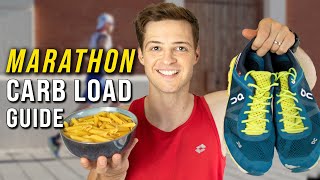 How To Carb Load Before A Marathon  FULL GUIDE [upl. by Sonitnatsnok]