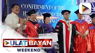 FL Liza Marcos ginawaran ng Doctor of Laws Honoris Causa ng Western Visayas State University [upl. by Jo-Ann]