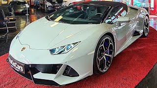 New Lamborghini Huracan EVO Spyder 2023  Brutal V10 Lambo in Detail [upl. by Margreta]