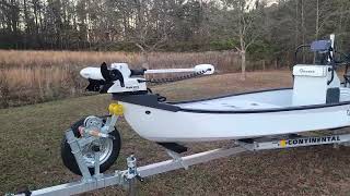 Custom Gheenoe LT25 with Center Console by Big Franks Outdoors [upl. by Amsed]