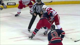 Staal forced to leave game after collision with teammate Fast [upl. by Navarro]