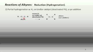 Alkynes Preparations and Reactions [upl. by Dorsey]