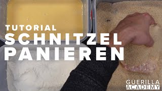 Schnitzel Panieren ohne Ei  Tipps und Tricks für die beste Panierung [upl. by Oned541]