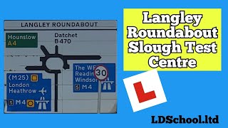 Langley Roundabout  Slough Test Centre  LDSCHOOLLTD [upl. by Rihat893]