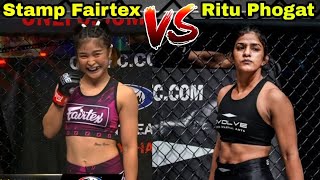 STAMP FAIRTEX VS RITU PHOGAT  Grand Prix Finals  Side By Side Striking Training Comparison [upl. by Dagney]