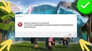 How To Fix Injection Failed DLL Not Found Fluxus Error [upl. by Braca]